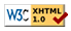 Valid XHTML 1.0 Strict